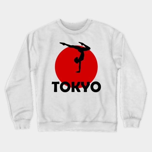 Tokyo Acrobat Crewneck Sweatshirt by ArtDesignDE